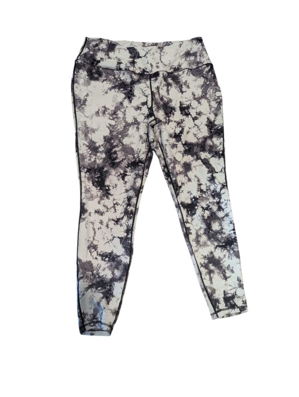 Torrid,Tie-Dye Black & White High-Waist Leggings,Size 18-20